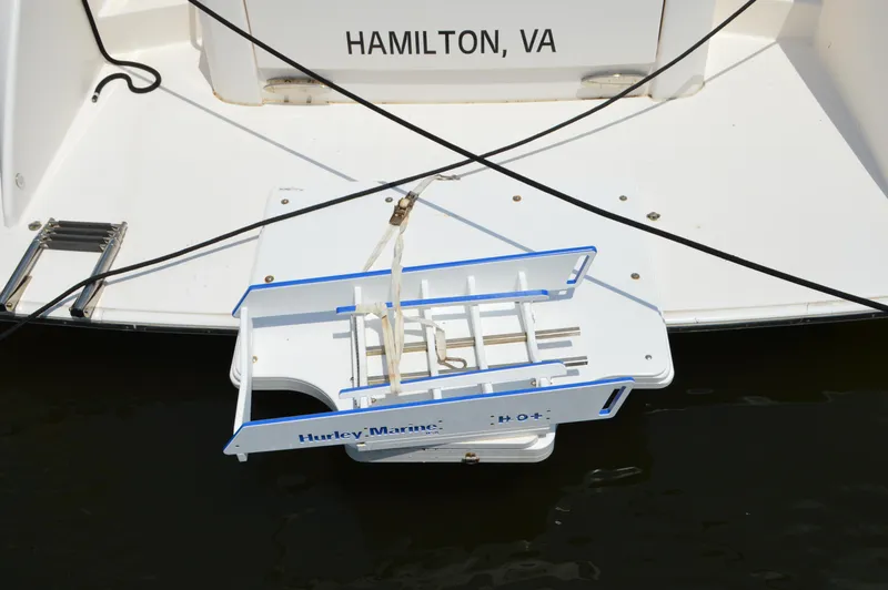 Slide: The Image of 2019 Tiara Yachts C39 Coupe with Hurley Marine davit system, Hamilton, VA. - 18