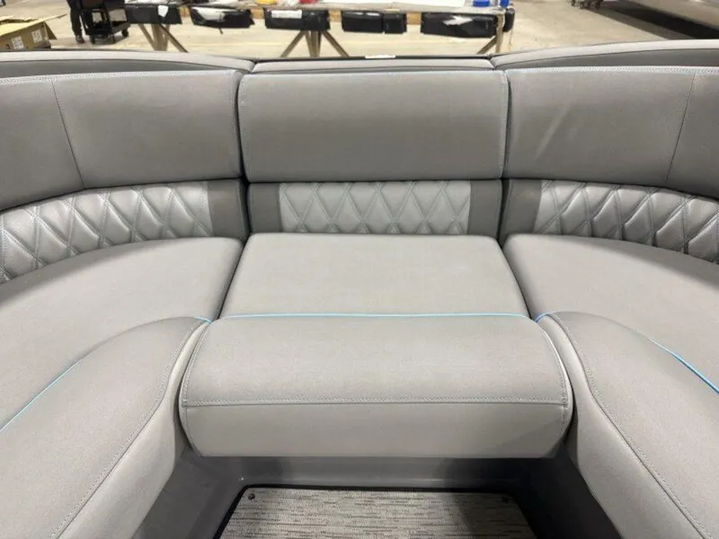 Slide: The Image of Luxurious seating in 2025 Bennington R Bowrider Swingback 24 RTSB boat. - 11