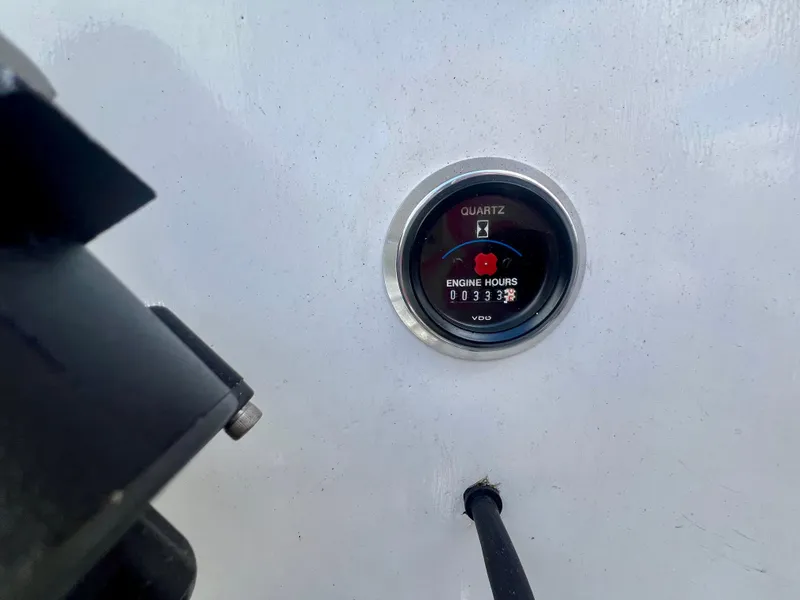 Slide: The Image of Close-up of a Skater 32B engine hour meter displaying 339 hours. - 38