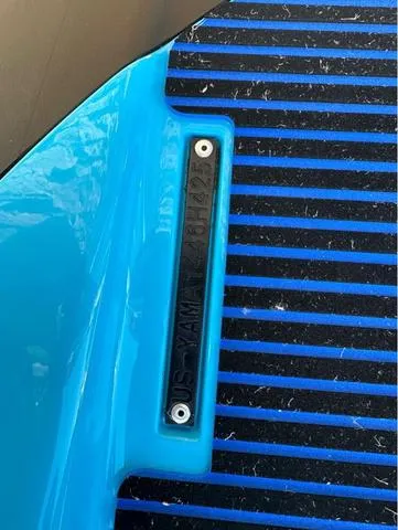 Slide: The Image of Person riding 2025 Yamaha WaveRunner VX on open water, creating a splash. - 6