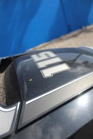 Slide: The Image of Close-up of a 2019 Tracker Pro Guide™ V-165 WT boat detail. - 10