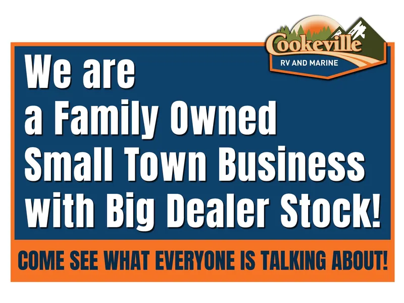 Slide: The Image of Family-owned Cookeville RV and Marine offers big dealer stock in a small town setting. - 4