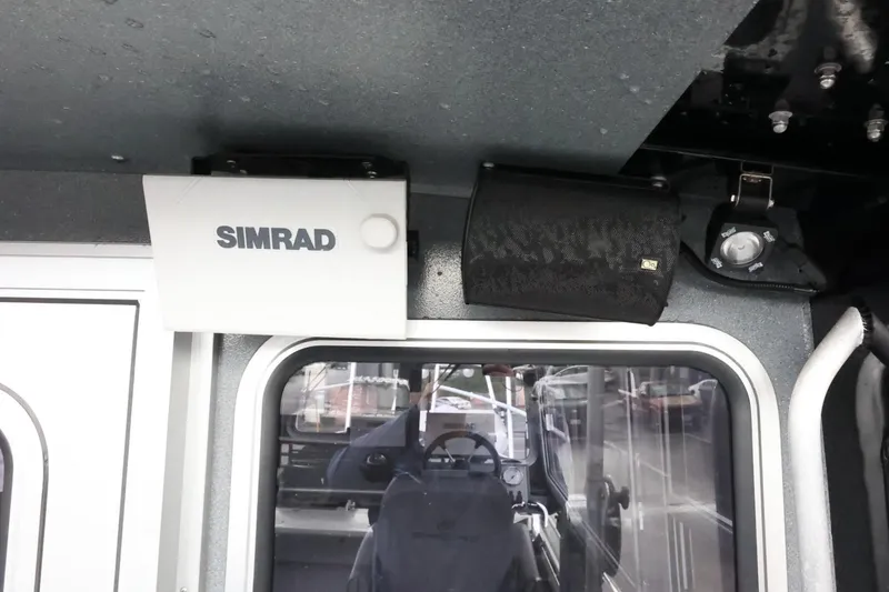 Slide: The Image of Interior of 2015 Duckworth 26 Offshore boat with Simrad equipment installed. - 22