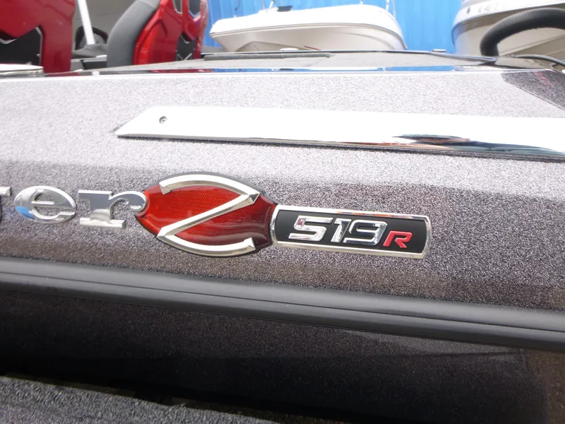 Slide: The Image of 2025 Ranger Z519R Cup-Equipped boat emblem with sleek metallic finish. - 3
