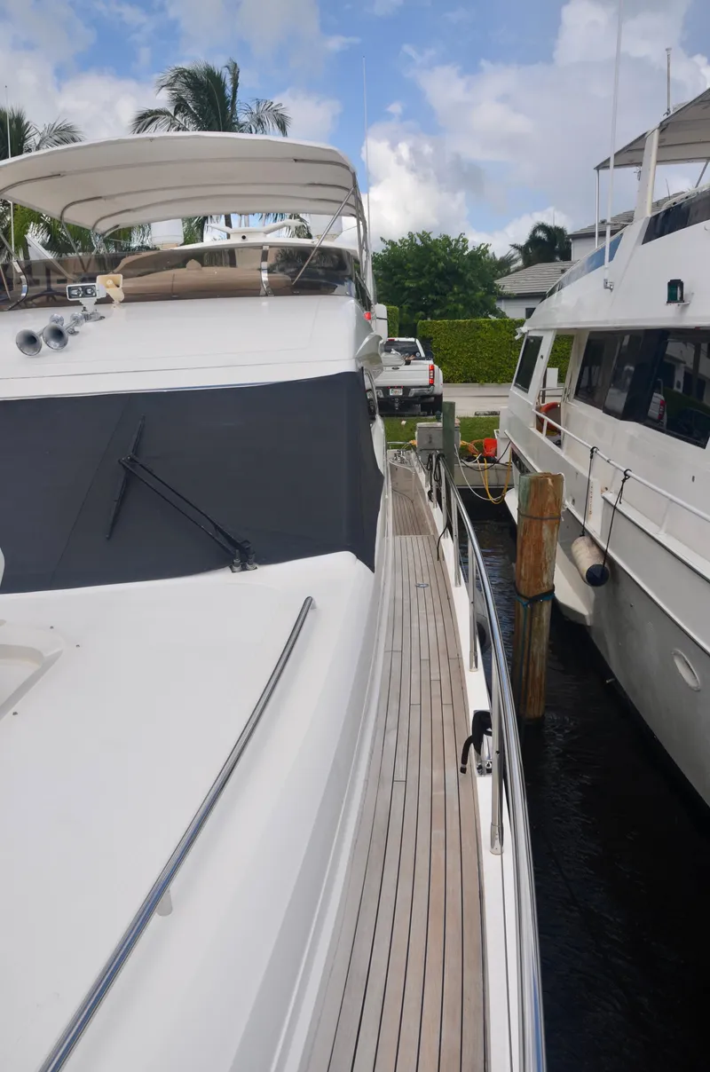 Slide: The Image of Princess 67 Hoker-Looking Aft - 13