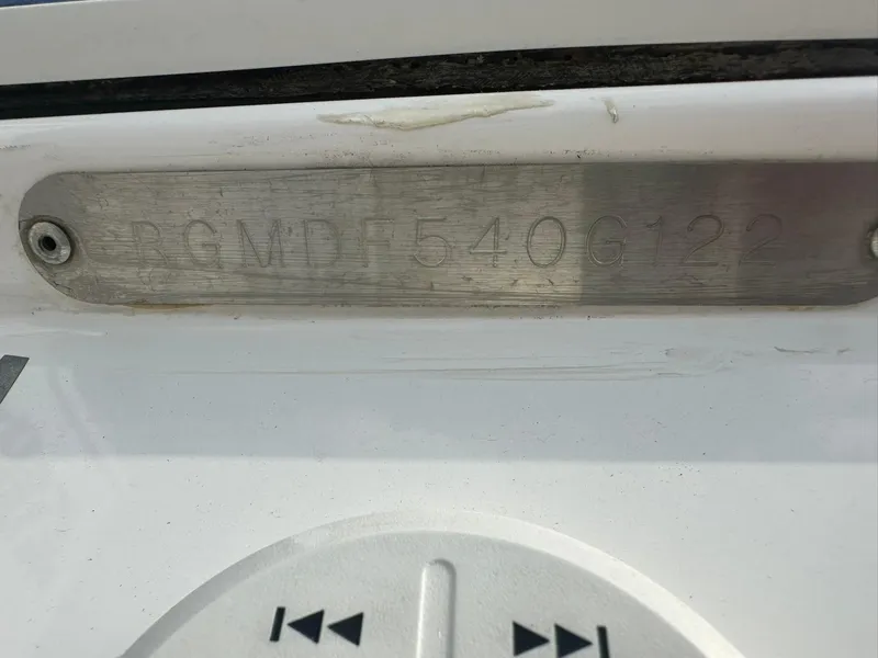 Slide: The Image of 2022 Regal LS4 Surf boat identification plate with serial number. - 31