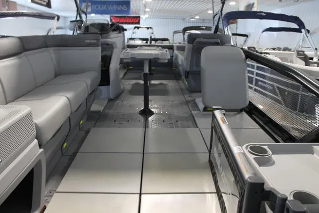 Slide: The Image of 2022 Sea-Doo Switch® Sport 18 interior with spacious seating and modern design. - 5