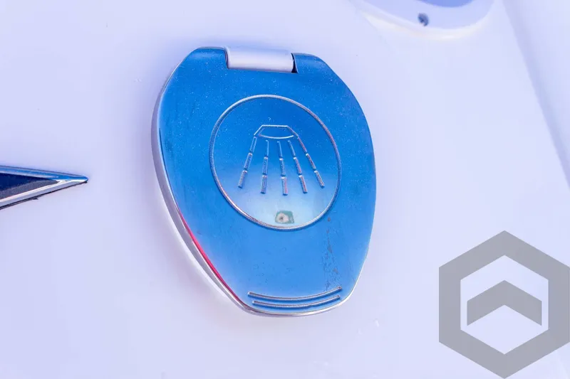 Slide: The Image of Chrome detail on 2025 Tidewater 2410 Bay Max boat. - 45