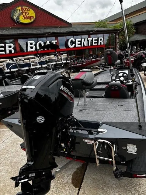 Slide: The Image of 2025 Ranger RT178 boat with Mercury engine at Bass Pro Shops Boat Center. - 4