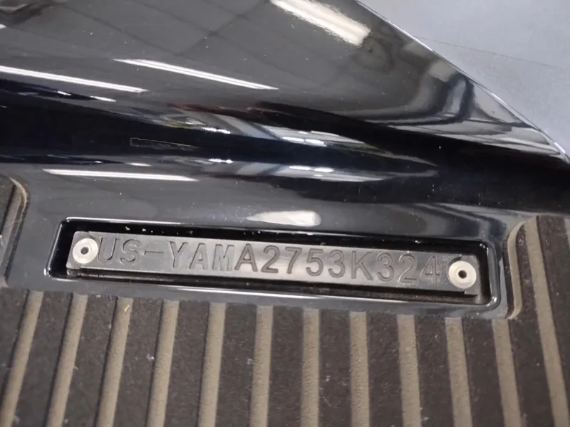 Slide: The Image of 2024 Yamaha WaveRunner VX Deluxe hull identification number plate. - 4