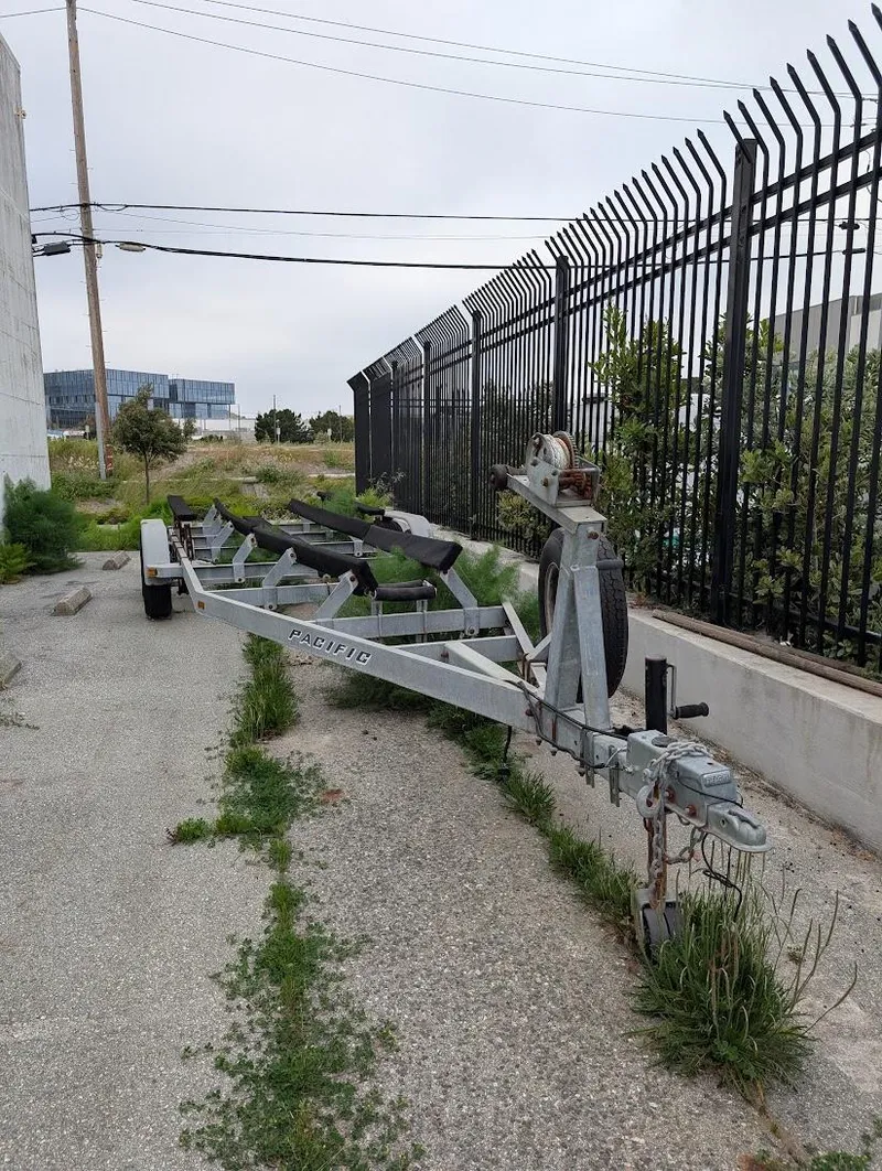 Slide: The Image of Two axel galvanized trailer - 13