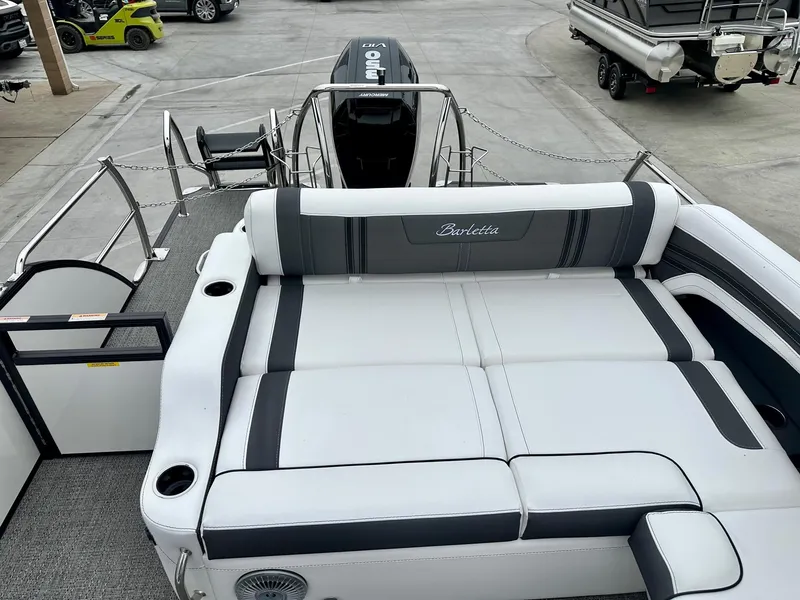 Slide: The Image of Barletta Corsa Ultra-Lounge 25U w/ 350HP Mercury V10! 2025 - 13