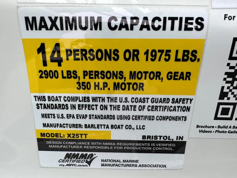 Slide: The Image of Barletta Corsa Ultra-Lounge 25U w/ 350HP Mercury V10! 2025 - 18