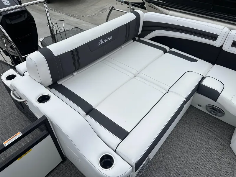 Slide: The Image of Barletta Corsa Ultra-Lounge 25U w/ 350HP Mercury V10! 2025 - 7