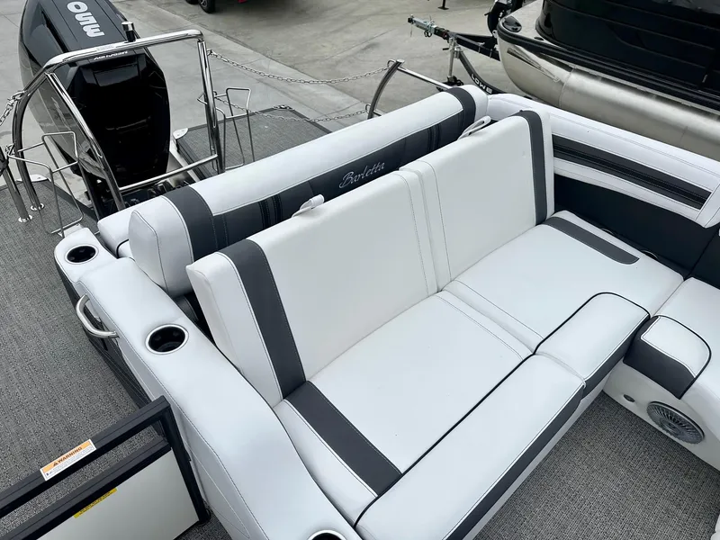 Slide: The Image of Barletta Corsa Ultra-Lounge 25U w/ 350HP Mercury V10! 2025 - 8