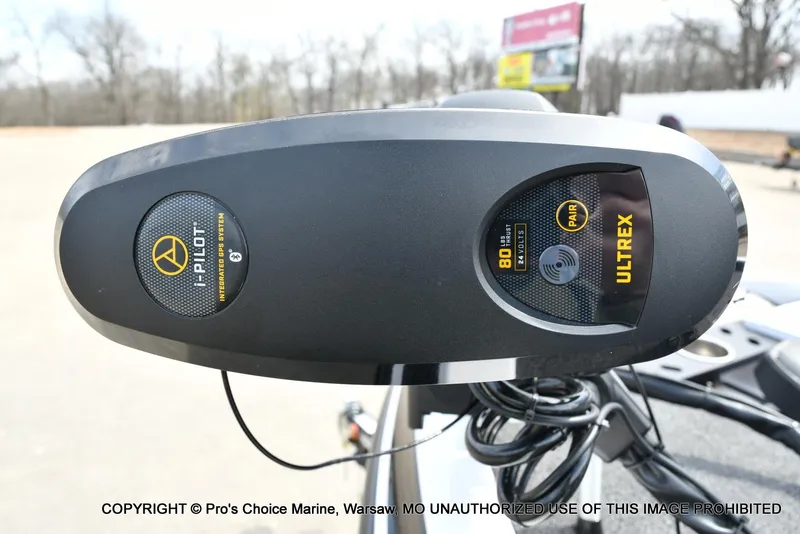 Slide: The Image of Minn Kota Ultrex trolling motor with i-Pilot GPS system on 2023 Caymas CX 18 boat. - 29