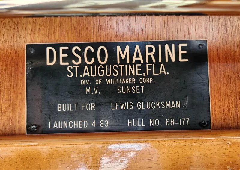 Slide: The Image of DESCO 76 Trawler 1983 - 84