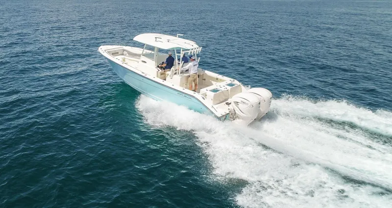 Slide: The Image of Cobia 320 Center Console 2026 - 7