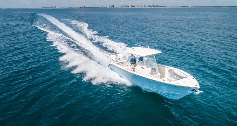 Slide: The Image of Cobia 320 Center Console 2026 - 3