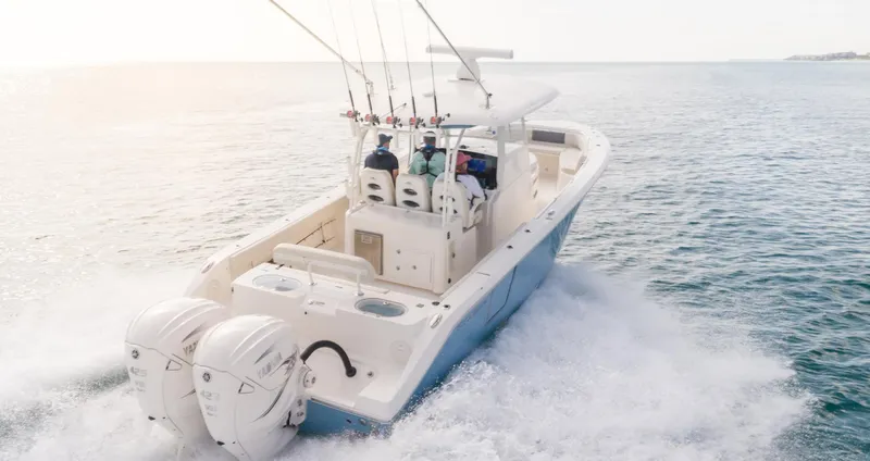 Slide: The Image of Cobia 350 Center Console 2026 - 8