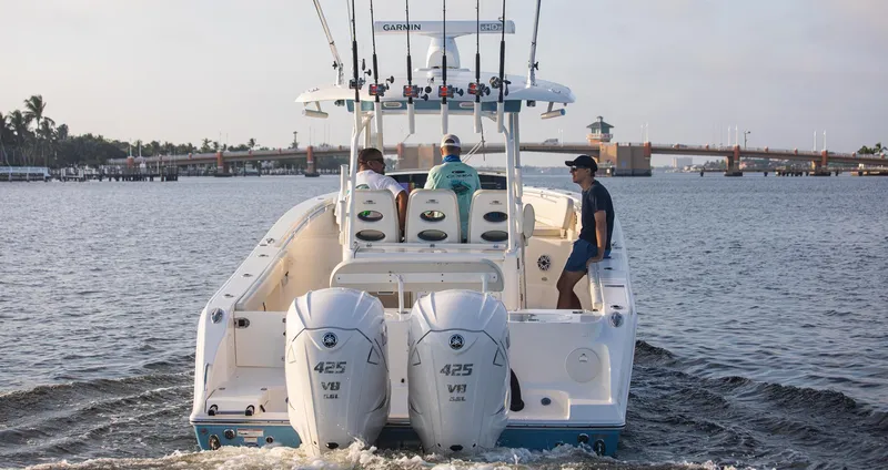 Slide: The Image of Cobia 350 Center Console 2026 - 9