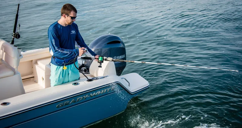 Slide: The Image of Grady-White Fisherman 216 2026 - 15