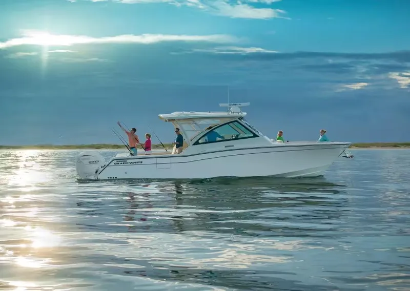 Slide: The Image of Grady-White Freedom 375 2026 - 3