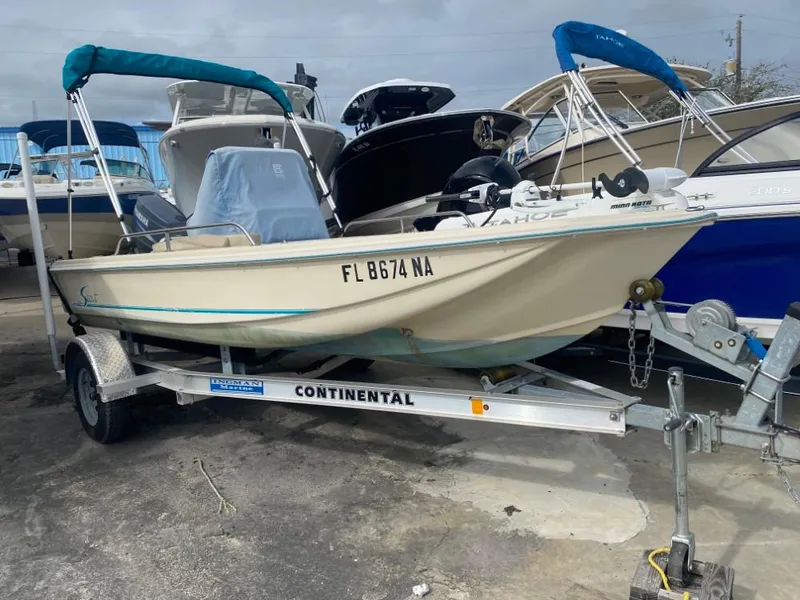 Slide: The Image of Scout 162 Sportfish 1999 - 1