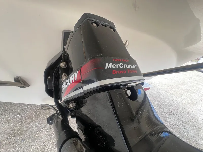 Slide: The Image of MerCruiser Bravo Three outdrive on 2002 Maxum 2300 SR boat. - 8