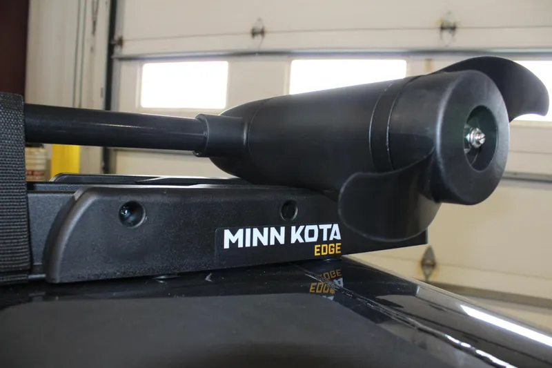 Slide: The Image of Minn Kota Edge trolling motor on 2025 Tracker Pro Team 175 boat. - 10