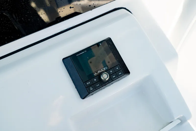 Slide: The Image of Console display on 2020 Sportsman Heritage 251 Center Console boat. - 19