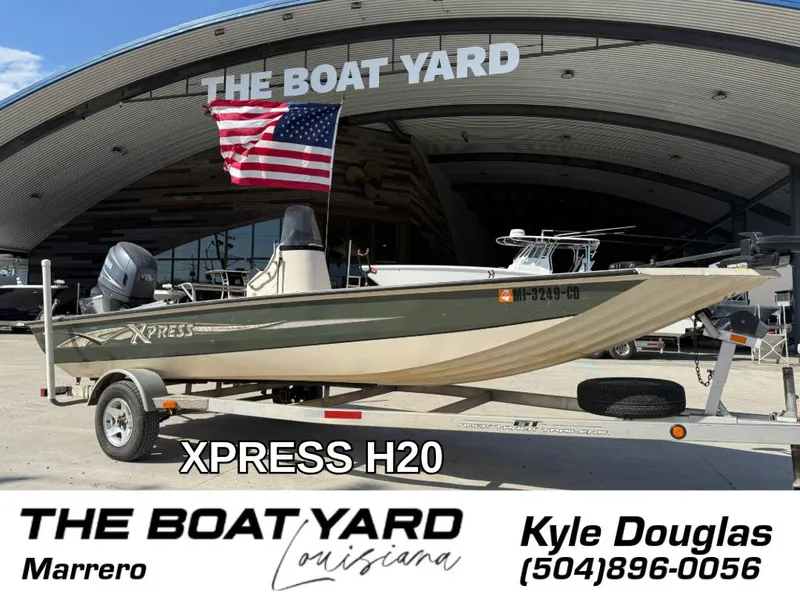 The Image of 2009 Xpress H20 Bay boat on trailer at The Boat Yard, Marrero, Louisiana. - 0