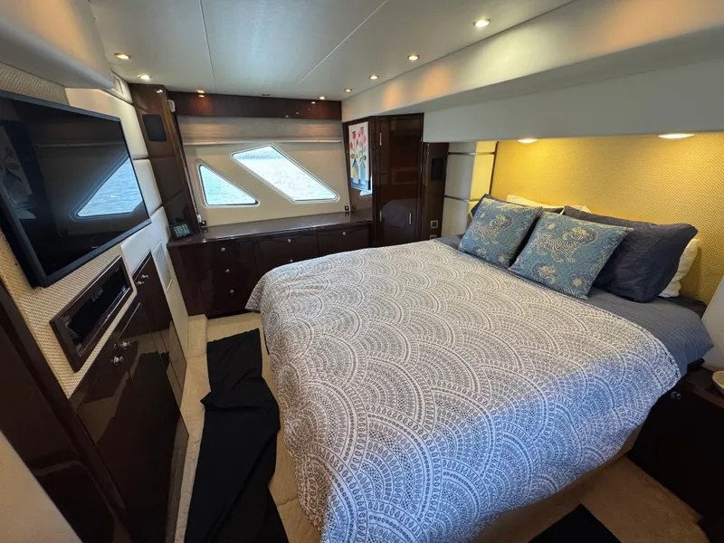 Slide: The Image of 21 2007 Marquis 55 Full Beam Owners Stateroom Looking Starboard - 20