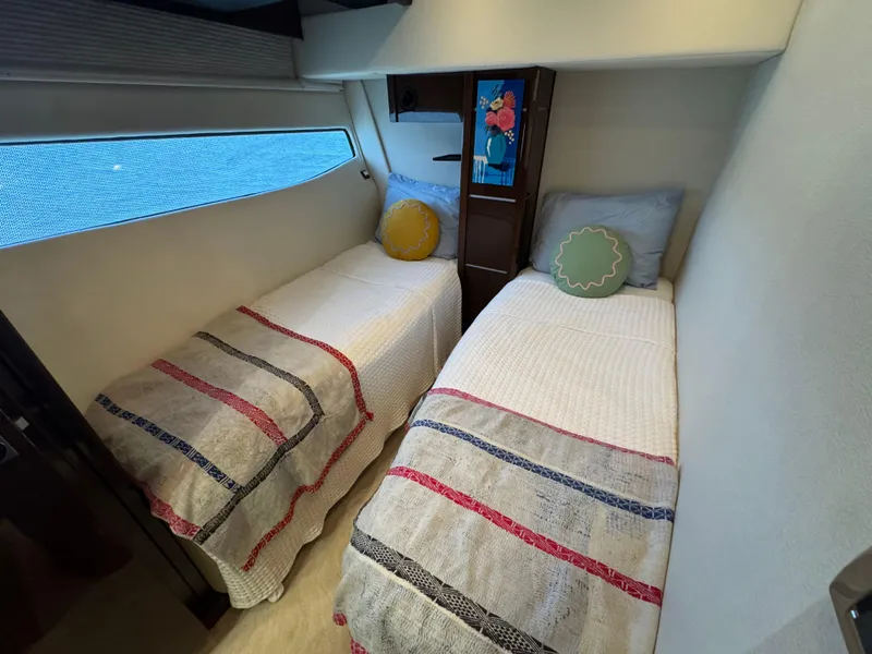 Slide: The Image of 33 2007 Marquis 55 Stateroom 3 With Twin Beds Starboard 1 - 32