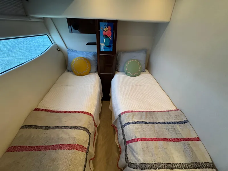 Slide: The Image of 34 2007 Marquis 55 Stateroom 3 With Twin Beds Starboard 2 - 33