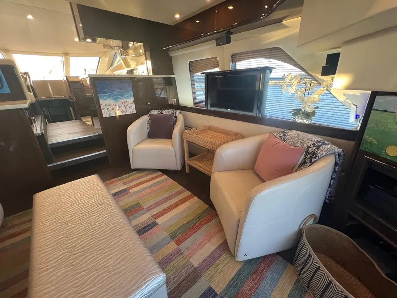 Slide: The Image of 9 2007 Marquis 55 Salon Starboard Side - 8