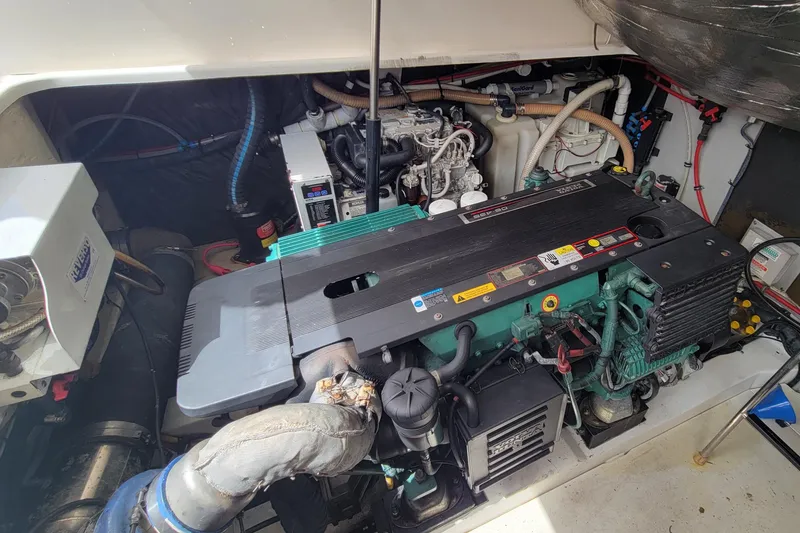 Slide: The Image of 'Betty Jane' - Port D6 Volvo and Genset - 44