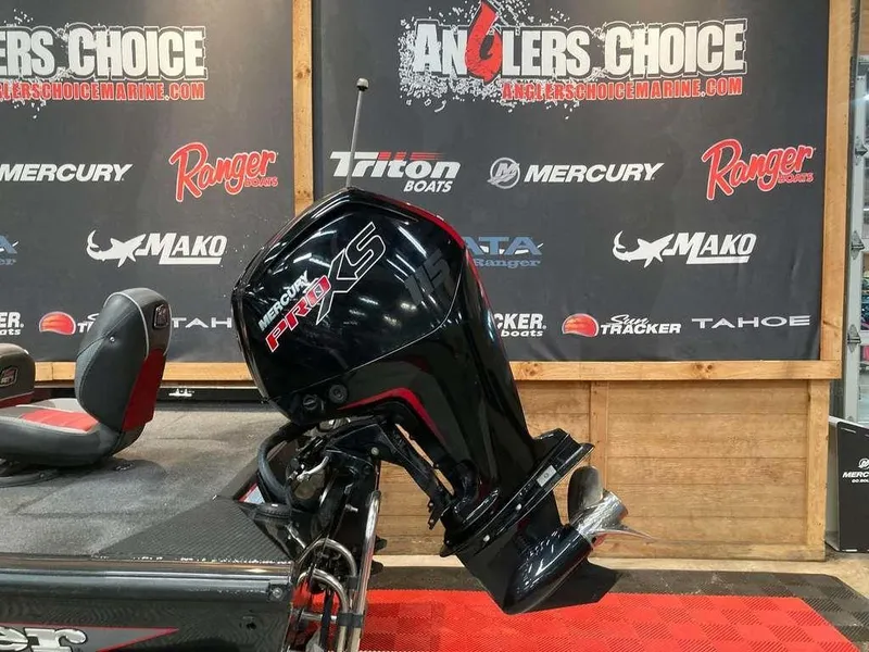 Slide: The Image of 2018 Ranger RT188 boat with Mercury Pro XS engine at Anglers Choice event. - 3