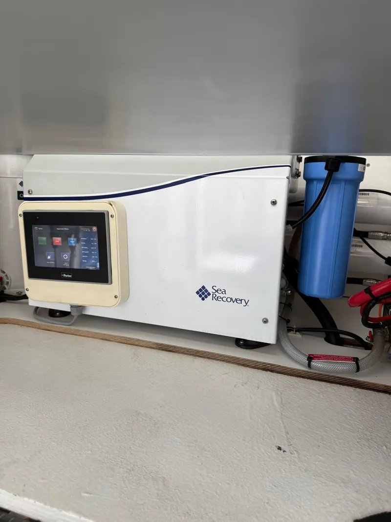Slide: The Image of Sea Recovery water filtration system on 2020 Lagoon SEVENTY 7 yacht. - 35