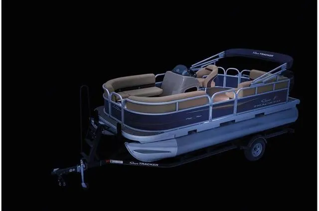 Slide: The Image of Sun Tracker Party Barge 18 DLX 2020 - 3