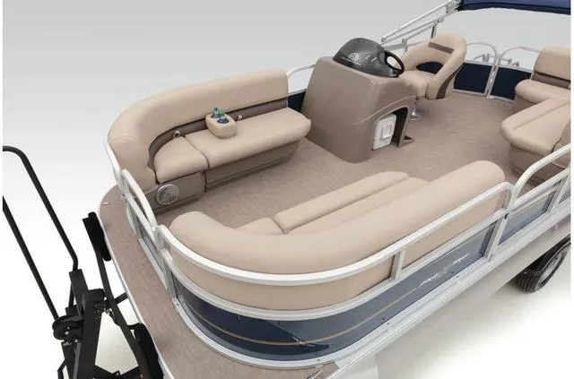 Slide: The Image of Sun Tracker Party Barge 18 DLX 2020 - 9