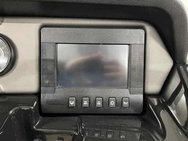 Slide: The Image of Dashboard display of 2018 Yamaha Boats 212 Limited S with control buttons. - 26