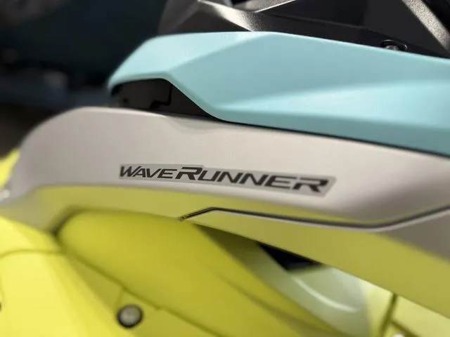 Slide: The Image of 2025 Yamaha Waverunner Jetblaster close-up, showcasing sleek design and vibrant colors. - 22