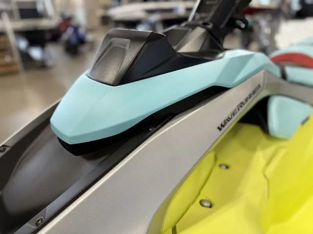 Slide: The Image of 2025 Yamaha Waverunners Jetblaster, sleek design, vibrant colors, close-up view. - 43