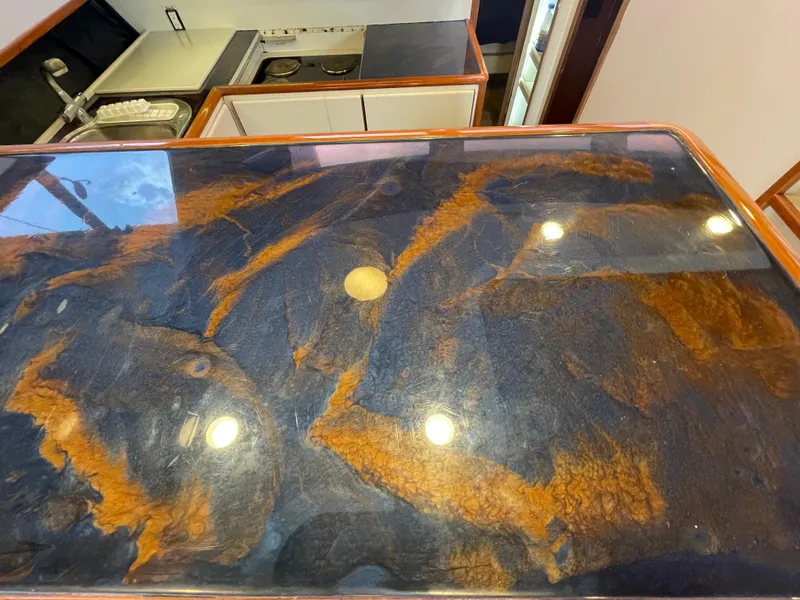 Slide: The Image of Luxurious kitchen countertop on a 1990 Tiara Yachts 4300 Convertible. - 31