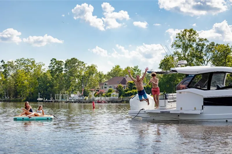 Slide: The Image of 2023-Galeon-375-GTO-MarineMax - 155