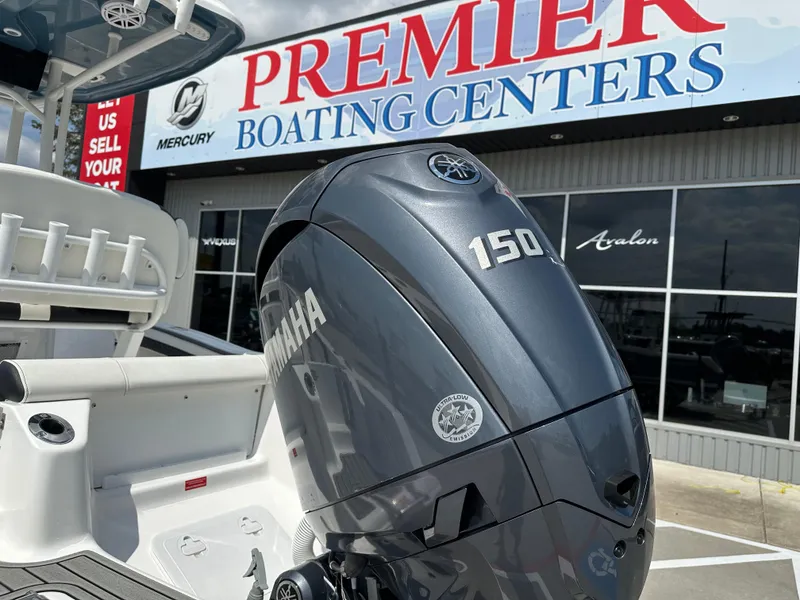 Slide: The Image of Tidewater 210CC 2025 boat with Yamaha 150 engine at Premier Boating Centers. - 10