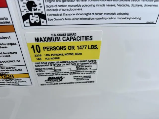 Slide: The Image of Sea Ray SPX 190 Outboard 2023 - 68