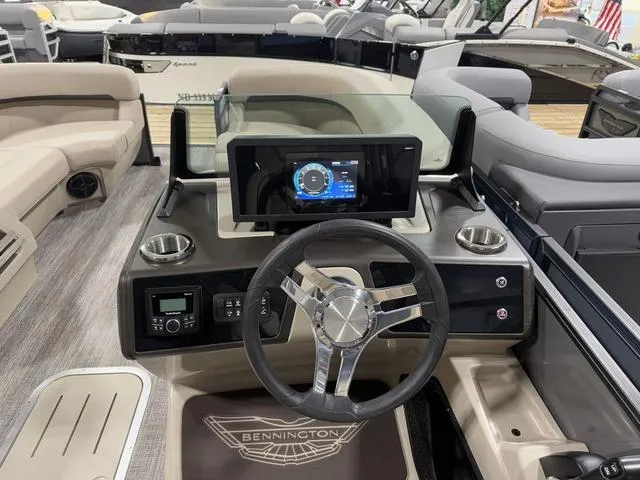 Slide: The Image of Bennington 22MSB SPS Tri-Toon Pontoon 2025 - 26