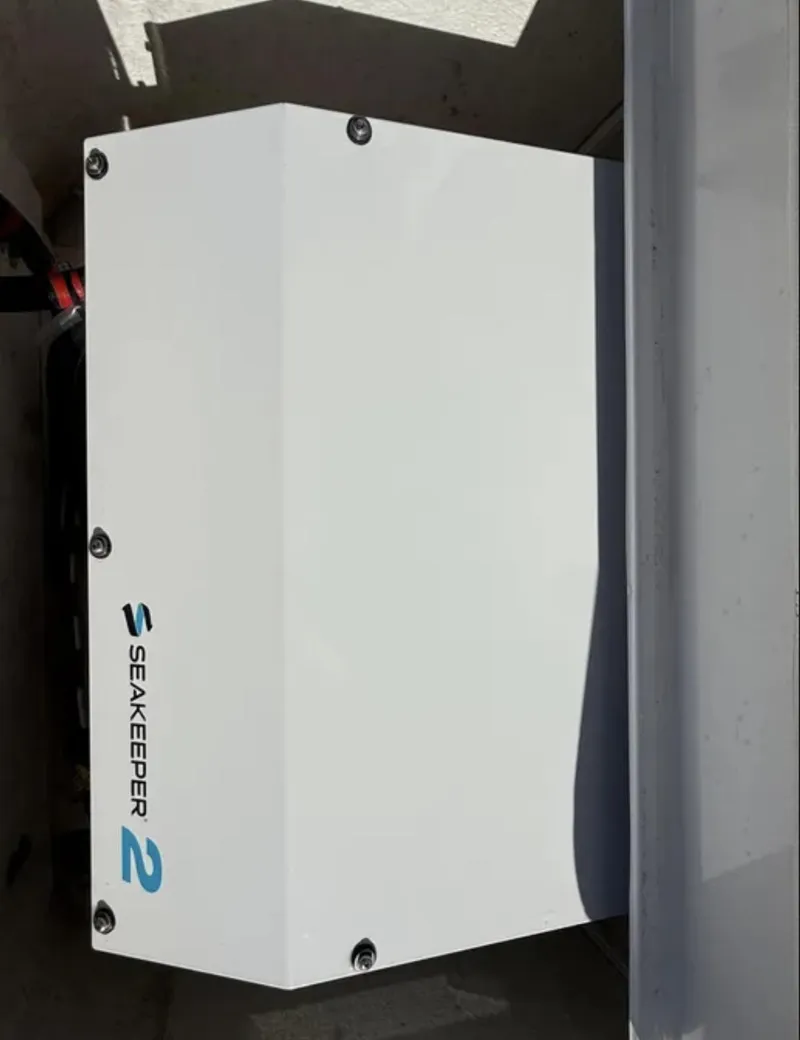 Slide: The Image of Seakeeper 2 stabilizer installed on 2021 Sea Hunt Gamefish 30 Forward Seating boat. - 22